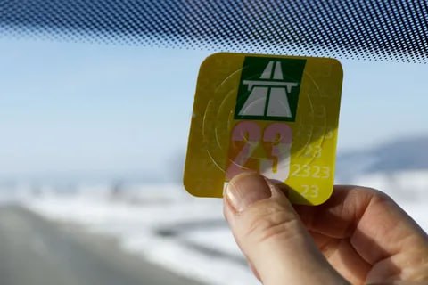 Physical vignette sticker